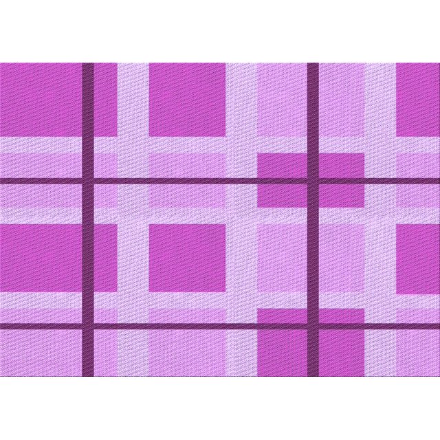 Ahgly Tapis Rectangulaire Lavable en Machine Intérieur Transitionnel Pastel Violet Rose, 2 Pieds x 4 Pieds