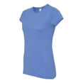 thumbnail image 2 of Gildan Ladies Softstyle  T-Shirt, S, Heather Royal, 2 of 3