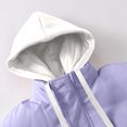 thumbnail image 4 of Styesk Jackets for Men Zipper Up Warm Jackets Outdoor Plus Size Work Coats Hooded Color Block Puffer Jacket Casual Comfy Wind Breaker Jackets with Pockets, 4 of 8