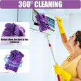 thumbnail image 4 of Duster Refill Compatible with Swiffer Hand, 12Ppcs Reusable Duster Pads for Swiffer, 360° Heavy Duty Fleece Duster Refills Washable for Cleaning Ceiling Fan Window Kitchen, 4 of 5