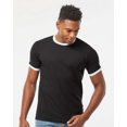 thumbnail image 3 of Tultex T-Shirt à Col Contrastant Unisexe en Jersey Fin, 3 of 7