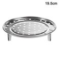 thumbnail image 3 of CAROOTU Steamer Shelf Rack Stainless Steel Stand Pot Steaming Tray Cookware Kitchen Accessories, 3 of 7
