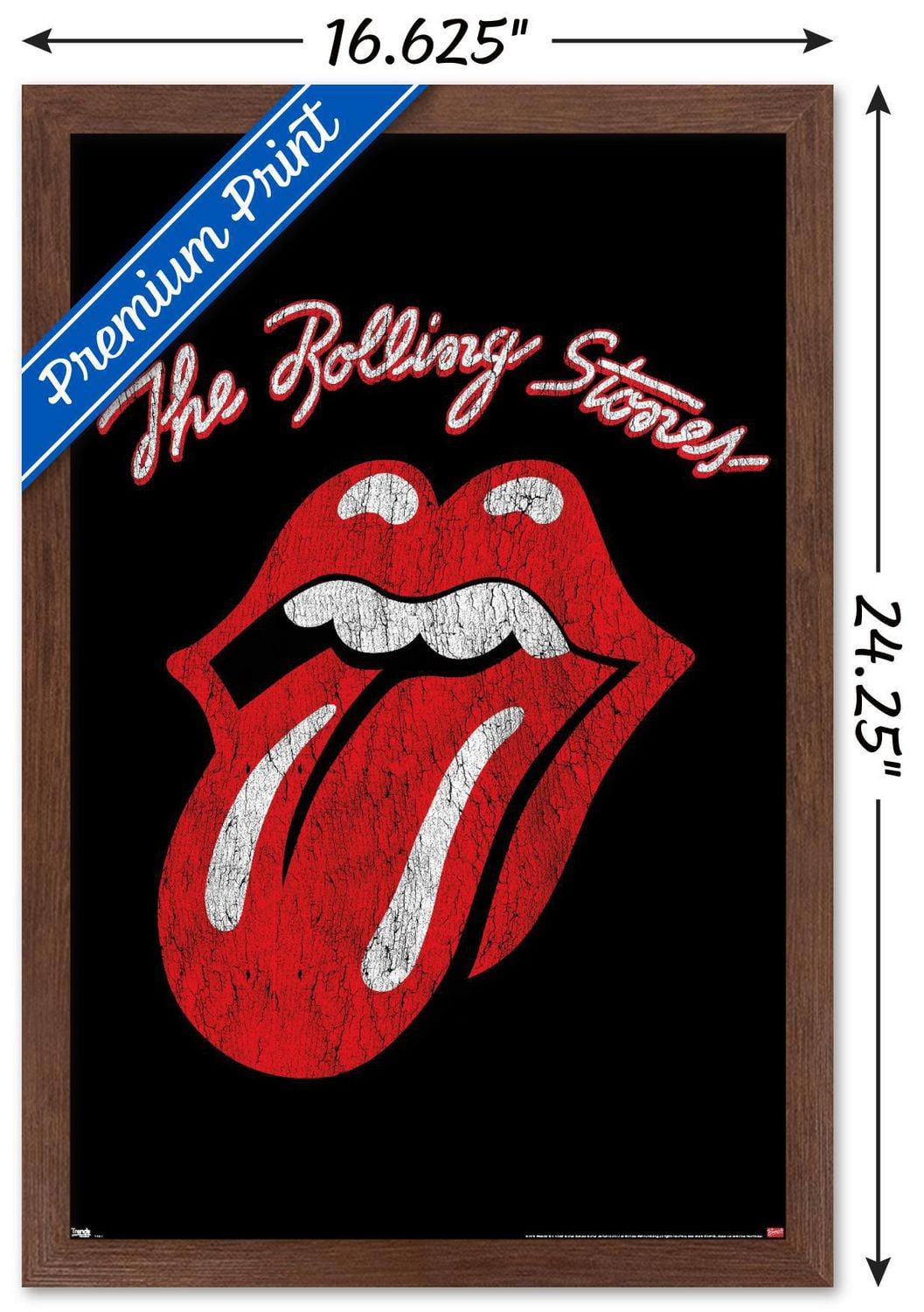 Rolling Stones - Classic Logo Wall Poster