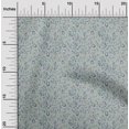 thumbnail image 2 of oneOone Velvet Dusty Gray Fabric Jacobean Floral Craft Projects Decor Fabric Printed By The Yard 58 Inch Wide, 2 of 5