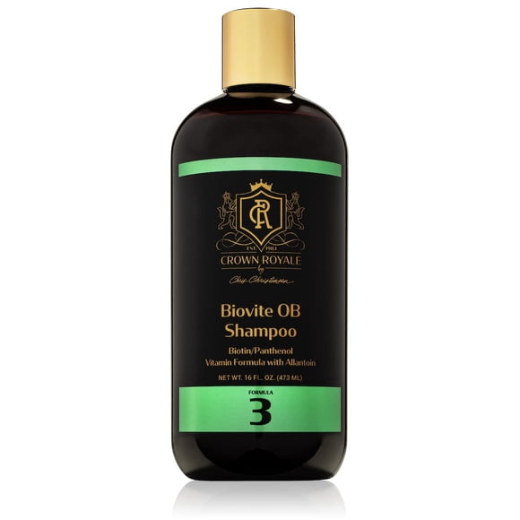 Crown Royale Biovite Formula 3 Shampooing Concentré pour Chien, Donne une Texture Épaisse et Volumineuse, Ajoute du Volume, Sûr pour les Chats et les Chiens, Fabriqué aux États-Unis, 16 oz