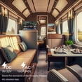 thumbnail image 2 of SYLVOX Smart 12Volt TV, 24" Newest Google TV Support Download APPs with Google Assistant, 1080P DC/AC Powered Television for RV Camper, 2 of 5