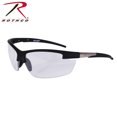 thumbnail image 2 of Rothco AR-7 Sport Glasses - Black/Clear, 2 of 3