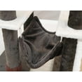 thumbnail image 2 of Vibrant Life 6-Lvl 65" Large Cat Tree with Condo,Jute Scratching Posts,Ramp,Hammock, Off-white/Brown, 2 of 7