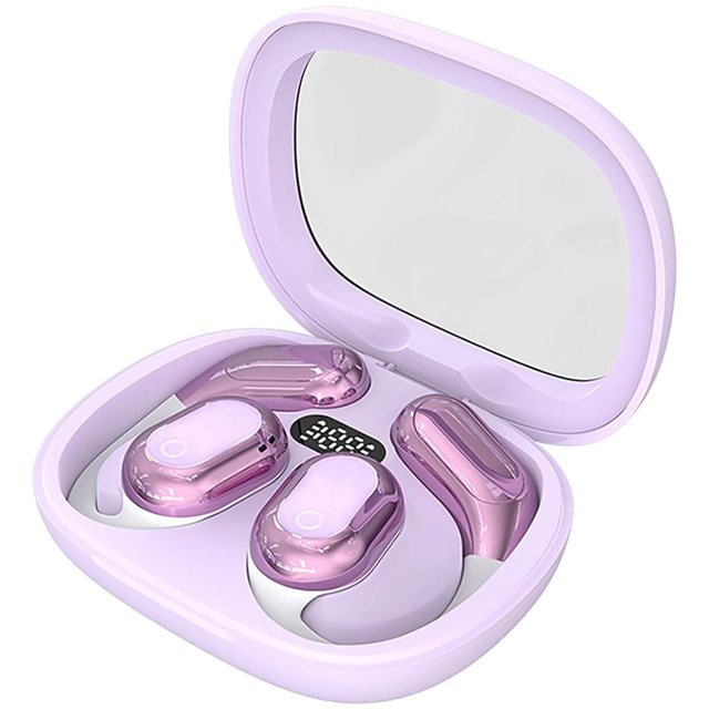 MesaSe Clearance & Promo 3-in-1 Translation Earbuds with Real-time 144 Language Translator |Plastic White