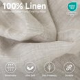 thumbnail image 1 of Simple&Opulence Drap-Housse 100 % Lin Lit Simple (1 Pi, 1 of 8