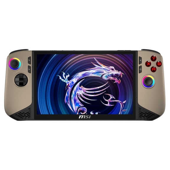 MSI Claw 8 AI+ A2VMX 8" Handheld Gaming PC, Intel® Core™ Ultra 7, 32GB RAM, 1TB SSD, Sandstorm
