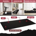 thumbnail image 2 of BalanceFrom 8x4 Feet High-Density Floor Mat for Home Gym Equipment, 1/4-Inch Thick PVC, 2 of 7