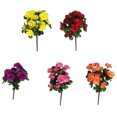 thumbnail image 4 of mmirethe 2x Faible Entretien Apparence Réaliste Faux Fleurs et Plantes Large Application Jaune 1Set, 4 of 6