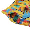 thumbnail image 3 of Pokemon Men's Pikachu Pajama Pants Allover Character Multicolor Lounge Sleep Bottoms, Multicolored, Large, 3 of 6