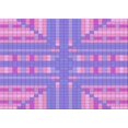 thumbnail image 1 of Ahgly Company Machine Washable Indoor Rectangle Transitional Bright Lilac Purple Area Rugs, 8' x 12', 1 of 7