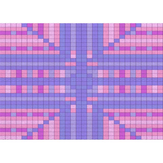 Ahgly Company Machine Washable Indoor Rectangle Transitional Bright Lilac Purple Area Rugs, 8' x 12'