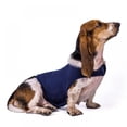 thumbnail image 1 of YOPTOP Dog Anxiety Jacket - Dog Anxiety Calming Wrap - Dog Anxiety Shirt - Calming Compression Shirt Soothes Muscles  Adjustable Vest Wrap Shirt for Dogs,blue,L, 1 of 12