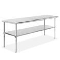 thumbnail image 1 of gRIDMANN Stainless Steel Work Table 72 x 30 Inches, NSF commercial Kitchen Prep Table with Under Shelf for Restaurant and Home, 1 of 4