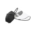 thumbnail image 3 of Unisex Face Protection Baseball Hat Detachable Transparent Visor Shield Face Protective Cap, 3 of 8