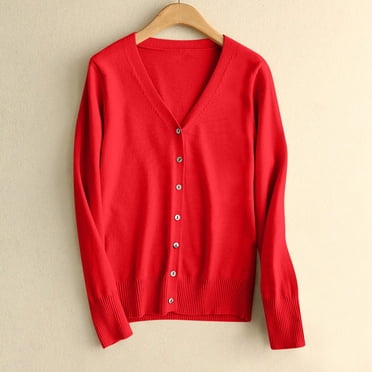 Styesk Cardigan Sweaters for Women Lightweight Open Front Cardigans Button Long Sleeve Crochet Knit Cardigans Versatile Solid Color Fall Outfits Casual Loose Fit Oversized Sweaters