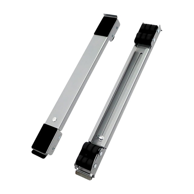 Wzzjkit Étagères de Rangement, Tapis de Lave-Linge Support de Base Haut Réfrigérateur Étagère Amovible Roue Universelle Trépied Rouleau Support Universel, Organisateur