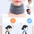 thumbnail image 3 of LAICAIW Cervicorrect Neck Brace Snoring, Soft Neck Support Relieves Pain, Neck Brace For Neck Pain & Support | Wraps Keep Vertebrae Stable And Aligned For Relief Of Cervical Spine Pressure For Women, 3 of 5