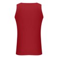 thumbnail image 4 of asjyhkr Mens Compression Tank Tops Workout Sleeveless Quick Drying Stretchy Gym Athletic Tshirts Tank, 4 of 5