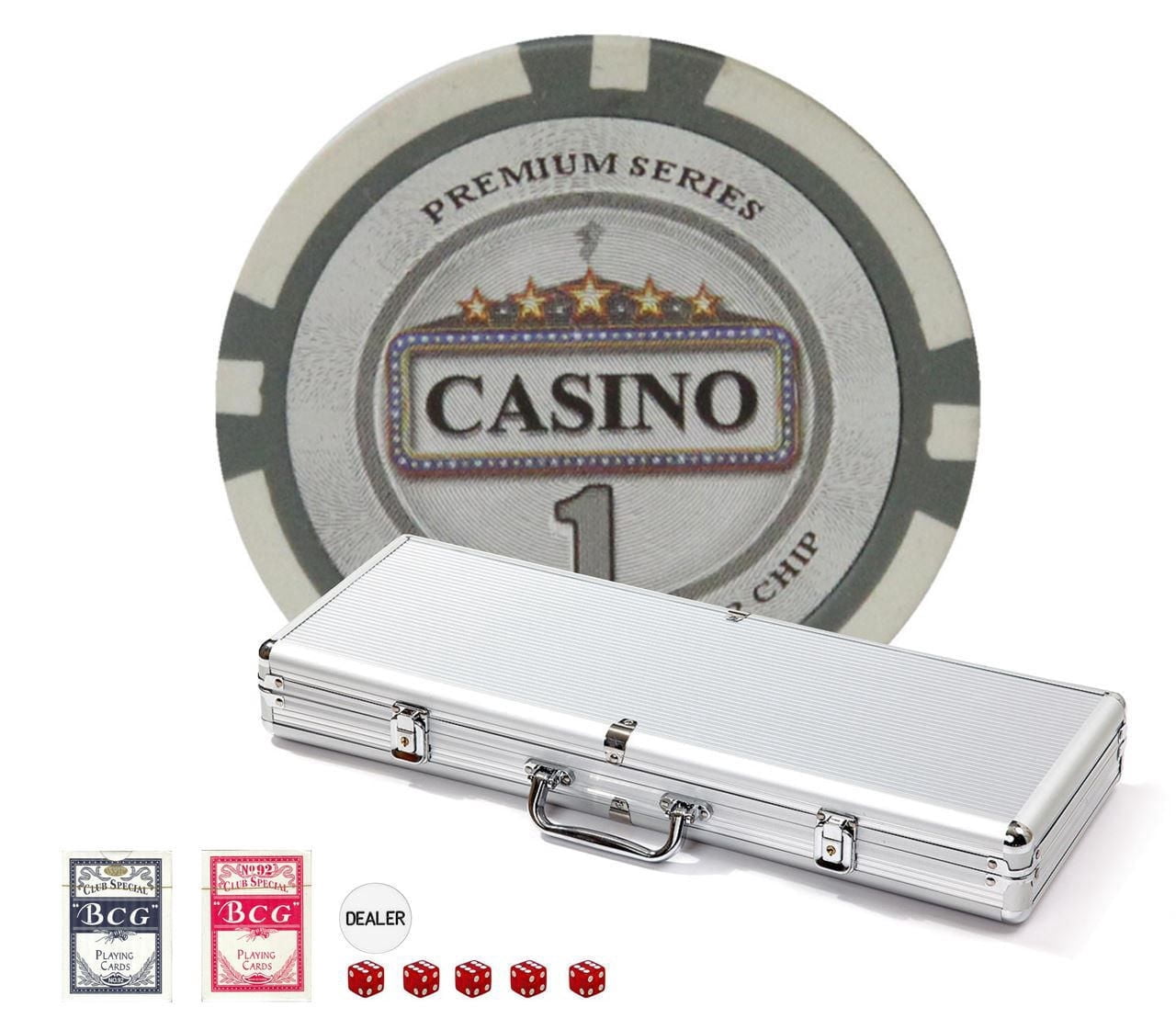 Texas Hold'em poker chips set 500pcs 11.5gr CASINO SERIES- Cash Game