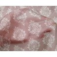 thumbnail image 5 of oneOone Silk Tabby Peach Fabric Block Fabric For Sewing Printed Craft Fabric By The Yard 42 Inch Wide-9Q, 5 of 5