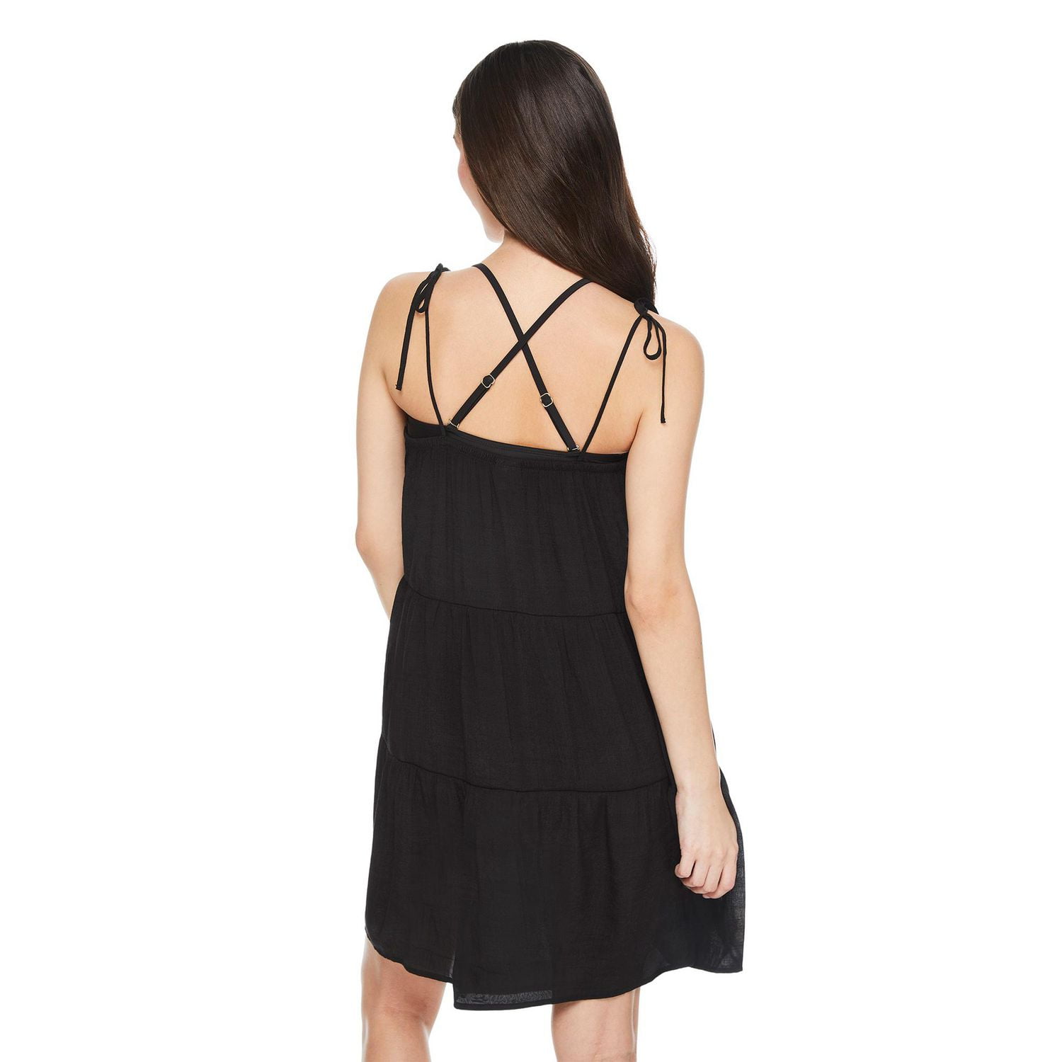 No Boundaries Women's Tiered Cover-Up