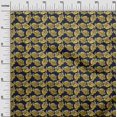 thumbnail image 2 of oneOone Polyester Lycra Fabric Leaves & Floral Block Print Sewing Fabric BTY 56 Inch Wide, 2 of 4