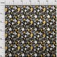 thumbnail image 3 of oneOone Polyester Spandex Yellow Fabric Poker Card Fabric For Sewing Printed Craft Fabric By The Yard 56 Inch Wide, 3 of 4