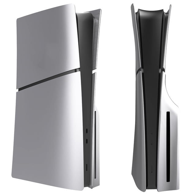 AARONMEI Replacement Panel Shell Cover Plates for PS5 Slim Disc Edition Console