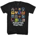 thumbnail image 1 of Monster Hunter T-Shirt Noir pour Adulte avec Symboles, 1 of 2