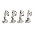 thumbnail image 3 of Cabinet Door Hinge, Hydraulic Spring 4PCS Soft Close Hinges  for Wardrobe Bookcase Wooden Doors, 3 of 8
