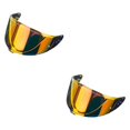 thumbnail image 2 of Transemion Detachable Replacement Full Face Insert Only for Z8 Visor Lens Impact Resistant Crystal Clear Red 28x14cm 2Set, 2 of 6