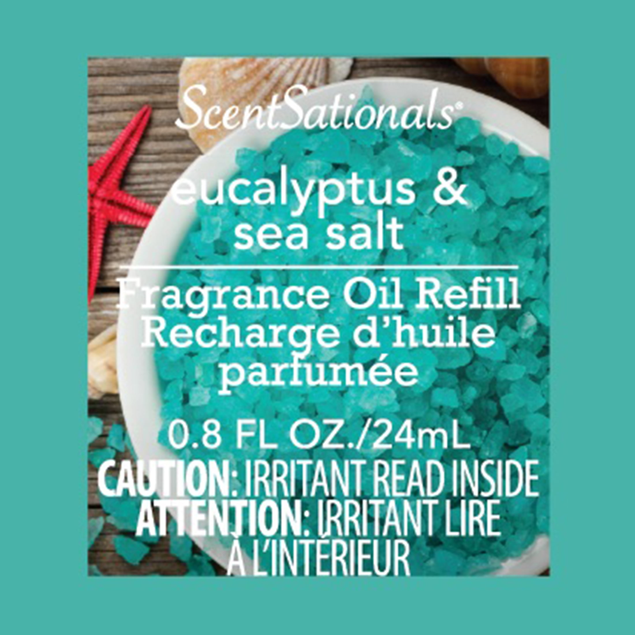 ScentSationals d'huile ScentCharm - Eucalyptus Sea Salt