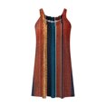 thumbnail image 4 of Ovzne Robes d'Été pour Femmes Robe Femme Mode Robe Décontractée Imprimée Sans Manches Robe d'Été Imprimée Liquidation, 4 of 5