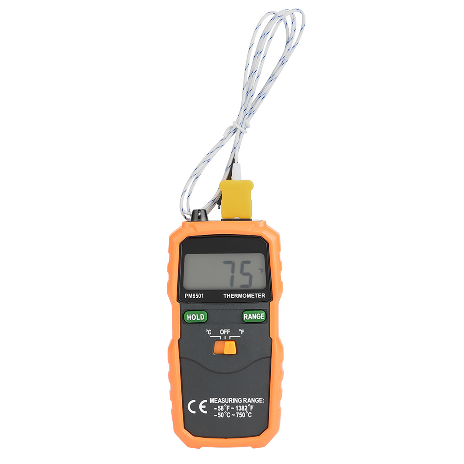 Digital Thermometer,PEAKMETER PM6501 K Type Thermometer Temperature Thermometer Revolutionary Design
