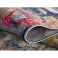 thumbnail image 1 of Rug Branch Ziya 2' x 10' (2'3" x 10')  Yellow/Blue Abstract Distressed Indoor Runner Rug, Contemporary, Medium Pile, Stain-Resistant Hallway Carpet - Entryway, Mudroom, Bedroom, and Kitchen, 1 of 6