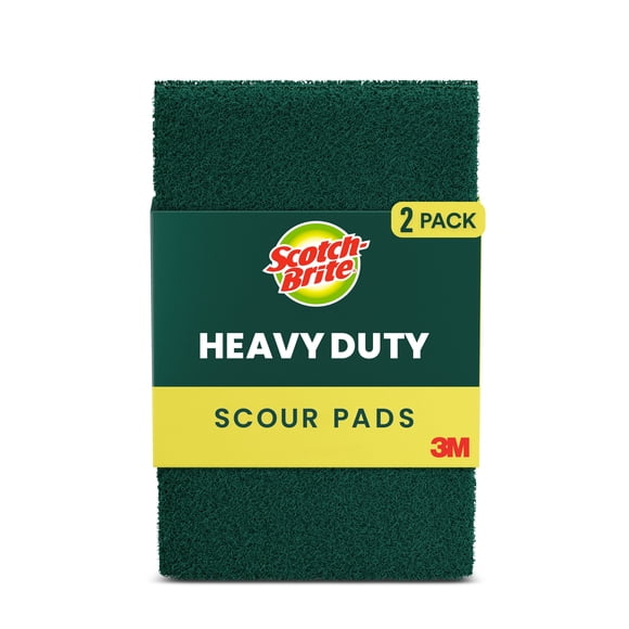 Scotch-Brite® Heavy Duty Scour Pad, 2-Count