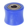 thumbnail image 1 of Unique Bargains 10mm Chain Roller Pulley Tensioner Wheel Guide Concave Type for Bike Sliding Door Blue, 1 of 6