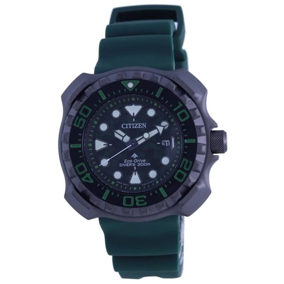 Citizen BN0228-06W Promaster Polyurethane Strap Eco-Drive 200M Men Watch, Black