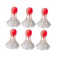 thumbnail image 1 of Almencla 6Pcs LED Badminton Balls Shuttlecocks with Light for Beaches Garden Backyard Red, 1 of 8