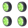 thumbnail image 1 of 4 Pcs Pneu, Roues RC 1/8 GT Adhérence Forte Pneus de Course sur Route Usure sur Roues de Route avec Adaptateur 17 mm, 1 of 8