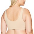 thumbnail image 2 of Bali Womens One Smooth All Around Smoothing Bralette, XL, Nude, 2 of 2