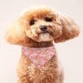 thumbnail image 3 of SNNROO A Cartoon Pattern Pet Dog Bandana Including Collar Drool Bib Indoor Outdoor Triangle Scarf, 3 of 7