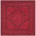 thumbnail image 1 of Safavieh Adirondack Collection ADR108F Red and Black Oriental Vintage Square Area Rug (4' Square), 1 of 5