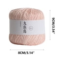 thumbnail image 3 of Rbaofujie Lace Thread DIY Woven Cotton Mercerized Baby Fine Cotton Thread Crochet Yarn, 3 of 3