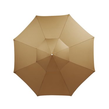 Remplacement de la Toile de Parasol de Patio, Double Toile de Parasol de Cour Extérieure Durable Imperméable pour Piscine Jardin Arrière-Cour
